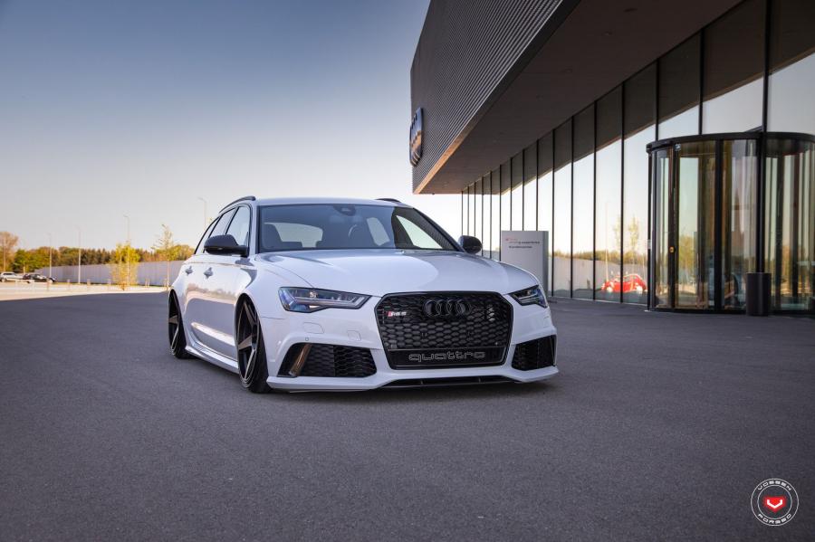  Audi RS6 Avant on Vossen Wheels (GNS-1) 2019 года  (фото 2 из 24)
